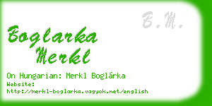boglarka merkl business card